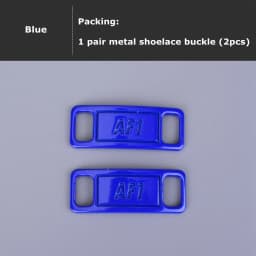 1Pair AF1 Shoelaces buckle Shoelace Buckle Metal Shoelaces Accessories Metal Lace Lock DIY Sneaker Kits Metal Lace Buckle