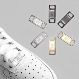 1Pair AF1 Shoelaces buckle Shoelace Buckle Metal Shoelaces Accessories Metal Lace Lock DIY Sneaker Kits Metal Lace Buckle