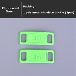 1Pair AF1 Shoelaces buckle Shoelace Buckle Metal Shoelaces Accessories Metal Lace Lock DIY Sneaker Kits Metal Lace Buckle