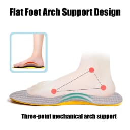 1Pair Arch Support Flat Feet Orthotic Insoles O/X Leg Correction Plantar Fasciitis Insoles for Adult and Child Foot Care