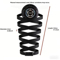 1 Pair of Tech Design No-Tie Shoe Buckles - Rotating Quick-Adjust Fasteners for Thick Laces, Unisex for Sports & Outdoor