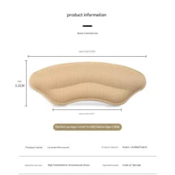 8-Pack Heel Pads for Too Big Shoes Self-Adhesive Heel Protectors Heel Inserts Improve Shoe Fit And Comfort Prevent Heel Slippage