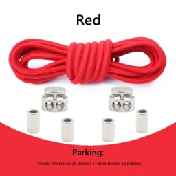 Tieless Elastic Shoe Laces No Tie Shoelaces Round Shoelace Sneakers for Kids and Adult with Strong Lock and Speed Shoestrings