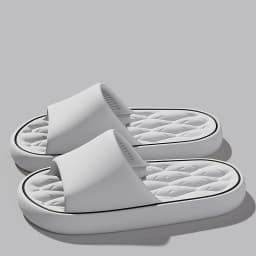 Big Size Men's Slippers Summer Ligtweight Indoor Home Bathroom Sandals Anti-Slip Soft EVA Sole Outdoor Beach Couple shoes