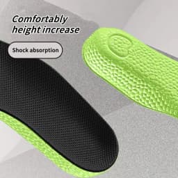 Memory Foam Height Increase Insoles for Men Women Shoes Flat Feet Arch Support Orthopedic Insoles Sneakers Heel Lift Care Insole