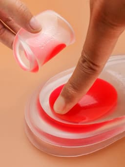 Silicone Insole Heel Pad for Male and Female Bone Spurs to Protect the Heel, Relieve Soft Pain, and Relieve Stress. Heel Pad
