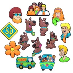 14Pcs Cartoon Dog Series Shoe Charms for Clogs Sandals Decoration Shoes Accessories Buckle for Boys Girl Friends Gift