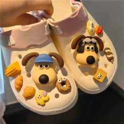 DIY Hole Shoes Charms Set Cute Cartoon Handmade Designer Quality Garden Shoe Decorations Gift for Girls