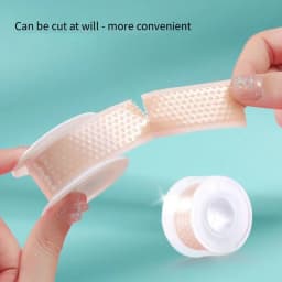 Silicone Gel Blister Bandages - Transparent Heel Protector Tape for Foot, Hand & Toe, Shoe Friction Relief, Blister Prevention