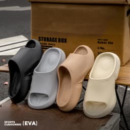 2025 New Fashion Men's Sports Shoes Non Slip Beach Sandals Indoor Outdoor High Quality EVA Slippers Comfortable Couple Slides