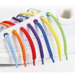 1 Pair No Tie Shoe Laces Colorful Buckle Flat Shoelaces Colorful Fashion Without Ties Elastic Laces Sneaker Kids Adult Widened