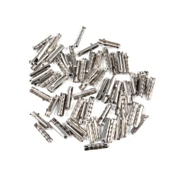 50-500PCS DIY Shoelaces Repair Shoe Lace Tips Replacement End Shoelace Head Aglets Shoes Rope Head Rope Cip Tail Clamp Bullet