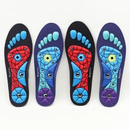 Magnetic Therapy Massage Insoles Men Foot Acupoint Massage Insoles Arch Support Orthopedic Insole Comfort Shoe Pads 1Pair/2Pair
