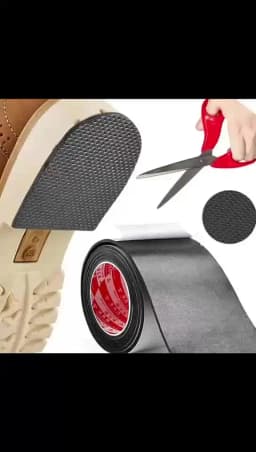 1roll 5/10cm Non-Slip Shoe Sole Sticker Wearable Repair Mute Cushion Sticker Thick Outsole Shoes Pads for Shoes Accessories