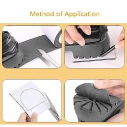 1roll 5/10cm Non-Slip Shoe Sole Sticker Wearable Repair Mute Cushion Sticker Thick Outsole Shoes Pads for Shoes Accessories