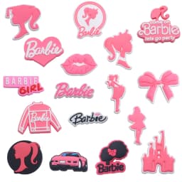 17/50pcs Mixed Girls Cartoon Series for Shoe Charms Accessories for Classic Clog Shoe Decoration Fit Wristband Kids Gifts