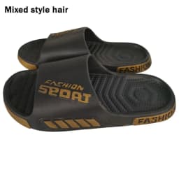 Men Sport Slippers EVA Lightweight Non‑Slip Beach Shower Slipper Unisex Casual Open Toe Sandals For Bathroom Outdoor