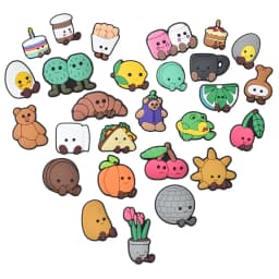 Featuring Cute Foods, Animals & Whimsical Characters. Personalize Your Shoes With These Sweet, Playful Accessories.