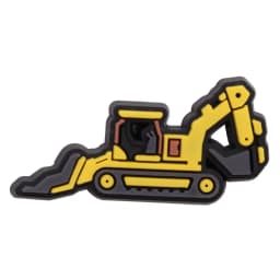 1-20PCS Cute Cartoon Vehicle Transportation Car Tractor PVC Shoe Charms Buckle Clog Garden Shoes Button Decorations Kid Boy Gift