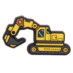 1-20PCS Cute Cartoon Vehicle Transportation Car Tractor PVC Shoe Charms Buckle Clog Garden Shoes Button Decorations Kid Boy Gift