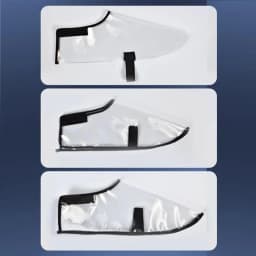 Shoe Covers Hair Cutting Tools Professional Hairdressing Anti-broken Hair Artifact Universal Shoe Dust Covers Household Goods
