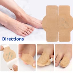 Nail Repair Patches Toenail Fungus Patch Sticky Toenail Care Nail Ingrown Correction Sticker Paronychia Disposable Toe Patch
