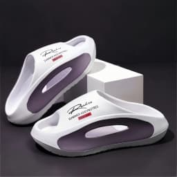 Men'S Casual Slip-On Sandals - Lightweight EVA Material, Open Toe Design, All-Season Comfort for Casual Attire, Strappy Sandal