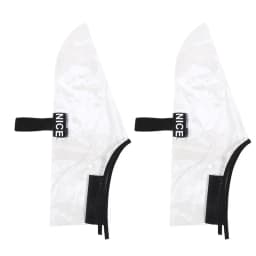 Transparent Shoe Covers For Hair Salon Dustproof Waterproof Non-Slip Easy Wear And Remove Shoe Protectors For Hair Stylists