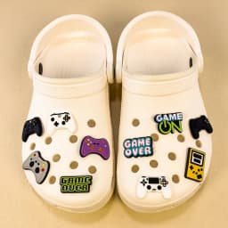 1-13pcs Shoe Charms Game Console Gamepad Shoe Decorations Pins for Men Boy Favor Gifts Clog Accessories Clog Buckle Fit Sandals