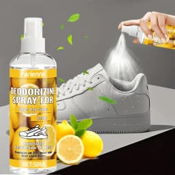 Farienne Lemon Shoe Deodorizer Spray 50ML Odor Neutralizer For Sneakers Boots Socks Foot Freshener