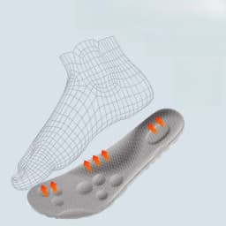 Insoles High Elasticity Latex Sport Soft Shoe Pads Arch Support Orthotic Insoles Breathable Deodorant Shock Absorption Cushion