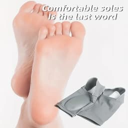 A Pair of Vegetative Arch Support Sleeves with Gel Pads - Compression Foot Stands for Men and Women, Relieving Pain in Flat Feet