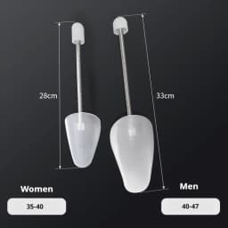 NEW Spring Shoe Trees Anti Deformation Inner Support Shoes Stretcher Shaping Anti Wrinkle Shoe Lasts Men Women Shoes Tree 2Pcs