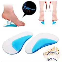 Insole Orthotic Professional Arch Support Insole Flat Foot Flatfoot Corrector Shoe Cushion Insert Silicone Gel orthopedic pad