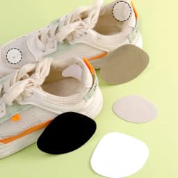 4PCS Self-Adhesive Suede Shoe Repair Patches Cuttable Washable Anti-Wear Fabric Stickers for Shoe Holes