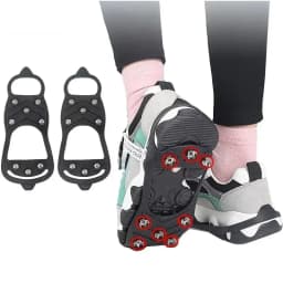 8 Teeth Ice Gripper Spike For Shoes Winter Outdoor Anti-slip Hiking Mountain Climbing Ice Snow Crampons Anti-slip Shoe Covers