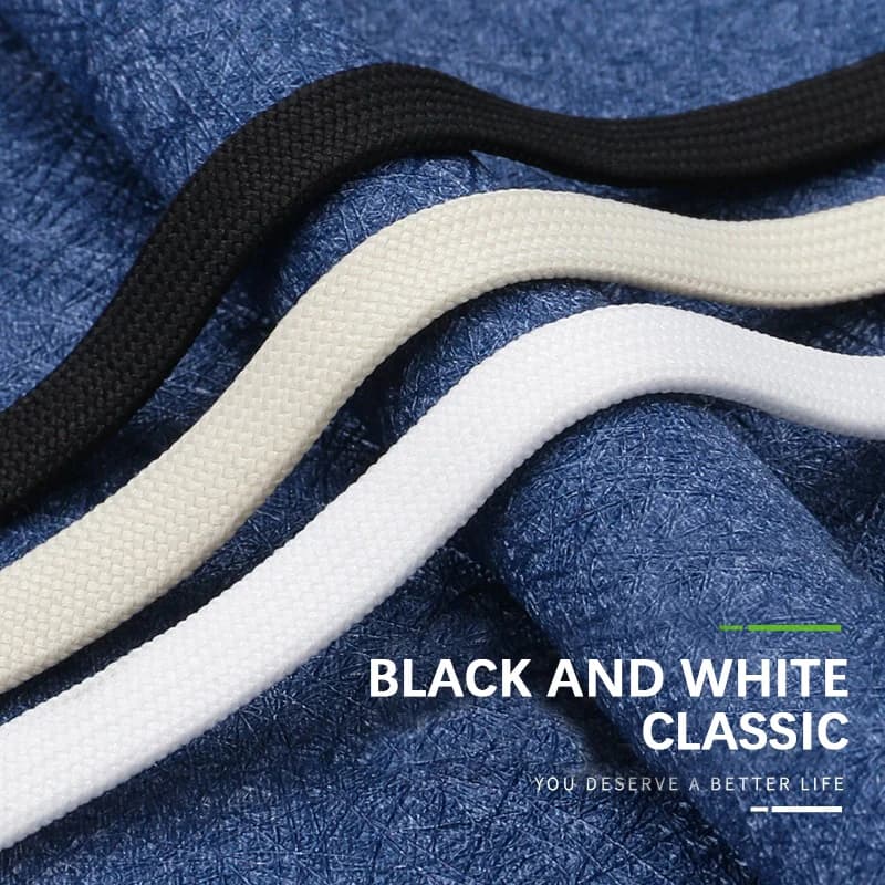 1 Pair Super Quality Flat Shoe Lace Flat Shoelace, For Sneakers, Flats, High tops Laces