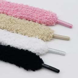 Fall Winter Fluffy Shoelaces Trendy Coolstring 15mm Wide Flat Plush Towel Halloween Christmas Chunky Fuzzy for Casual Sneakers