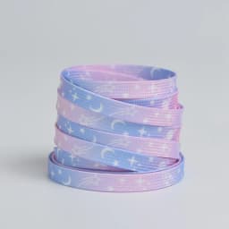 Fashion Stars Moon Shoelaces Flats Sneakers Laces AF1/AJ Sports Shoelace 80/100/120/140/160CM 0.8CM Width Shoes Accessories