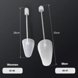 1Pair Spring-loaded Qualitative Shoe Stretcher Anti-deformation Inner Support Shoes Expander Shaping Anti-Wrinkle Shoe Lasts