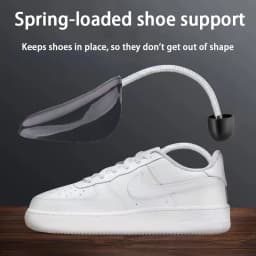 1Pair Spring-loaded Qualitative Shoe Stretcher Anti-deformation Inner Support Shoes Expander Shaping Anti-Wrinkle Shoe Lasts