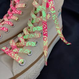 New Luminous Shoelaces for Sneakers Flat Splash-ink Shoe Laces Fluorescent Glowing Running Boot Shoelace Cool Shoestrings 1Pair