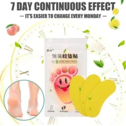 New Deodorant Foot Odor Prevention Foot Sweat Sports Shoes Sticker Sneaker Smell Fresh Fruity Aroma Insole Sterilization Sticker