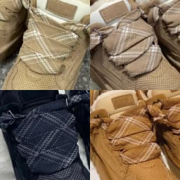 Winter Snow Boots Wider Shoelaces Check Pattern Binary Color Laces Men Women Trend Sport Casual Basketball DE Trainig Shoe Laces