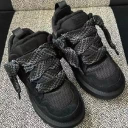 Winter Snow Boots Wider Shoelaces Check Pattern Binary Color Laces Men Women Trend Sport Casual Basketball DE Trainig Shoe Laces