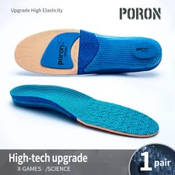 Silicone Orthopedic Insoles for Shoes High Elastic Sport Shockabsorbing Insole for Feet Arch Support Plantar Fasciitis Shoe Sole