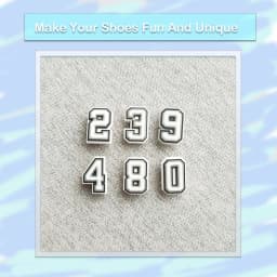 40/80Pcs Alphabet Series Shoe Charms For DIY Premium Quality Charms Shoe Decoration Accessories Bubble Slides Sandals Shoe Pins