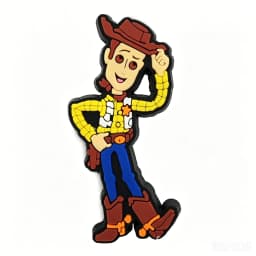 Mesuca Cartoon Toys Space Cowboy Alien PVC Shoe Charms for Clogs Cute Character Buttons Removable DIY Decoration Accessories