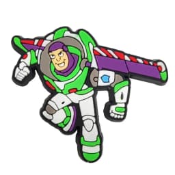 Mesuca Cartoon Toys Space Cowboy Alien PVC Shoe Charms for Clogs Cute Character Buttons Removable DIY Decoration Accessories