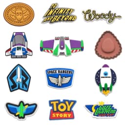 Mesuca Cartoon Toys Space Cowboy Alien PVC Shoe Charms for Clogs Cute Character Buttons Removable DIY Decoration Accessories